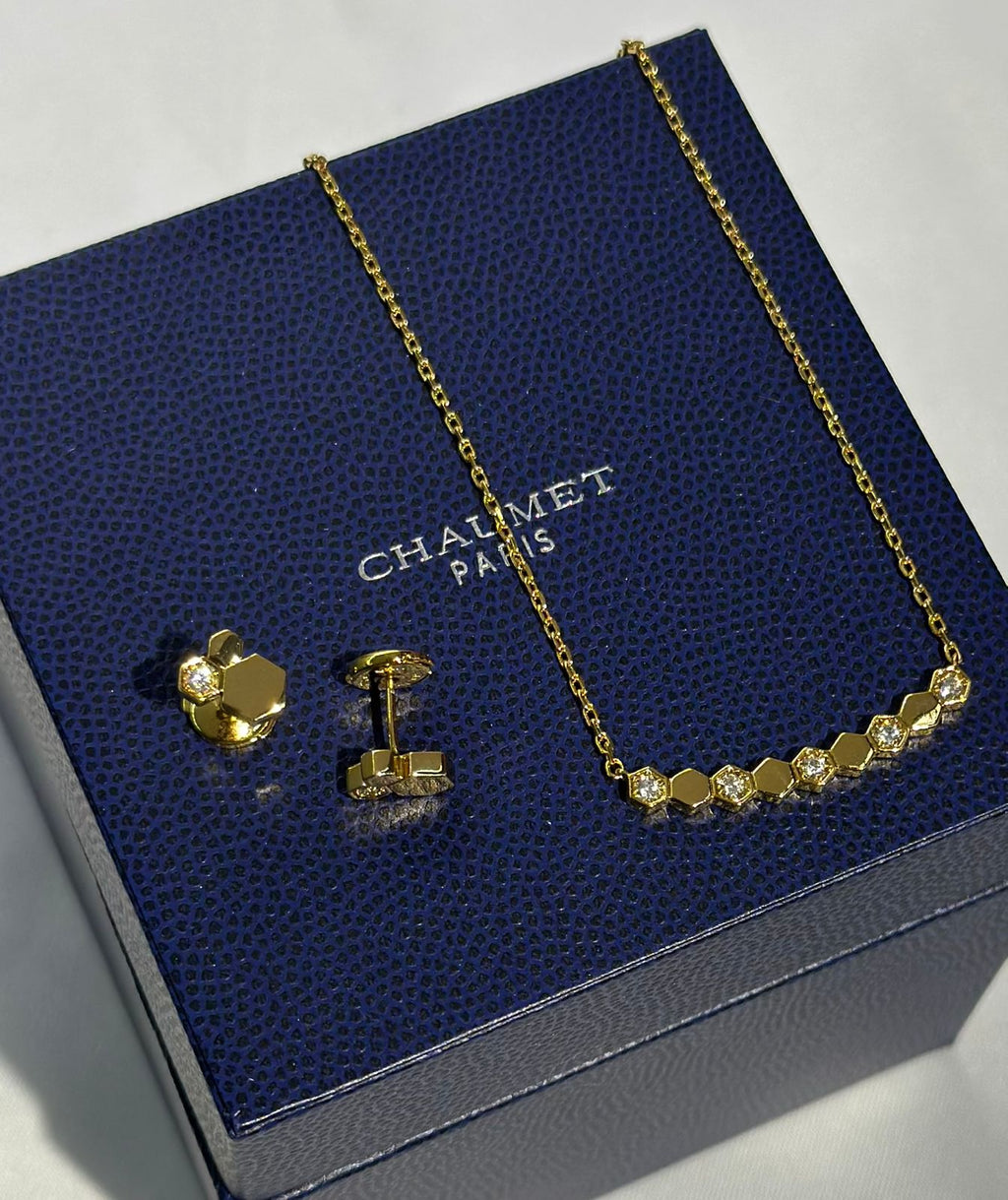 Chaumet Bee My Love necklace & earrings