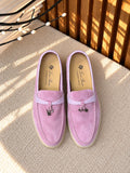 Loro Piana Alligator Skin Charms Walk Loafer – Suede