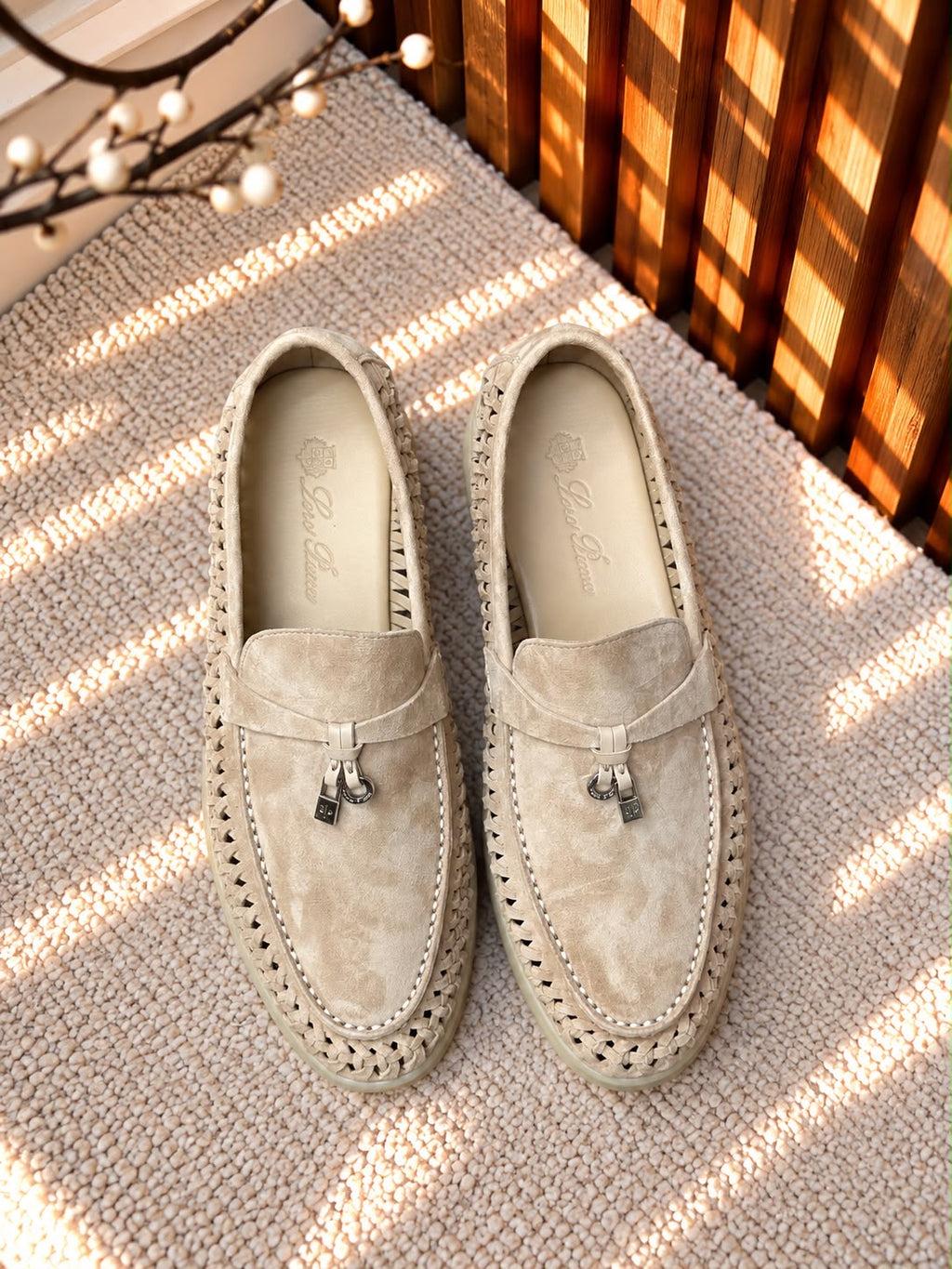 Summer Charms Walk Loafer – Braided Suede