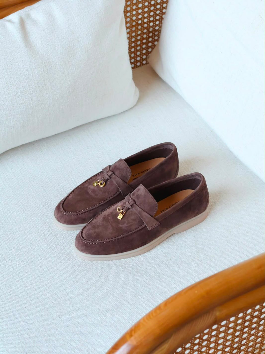LORO PIANA Summer Charms Walk Loafers