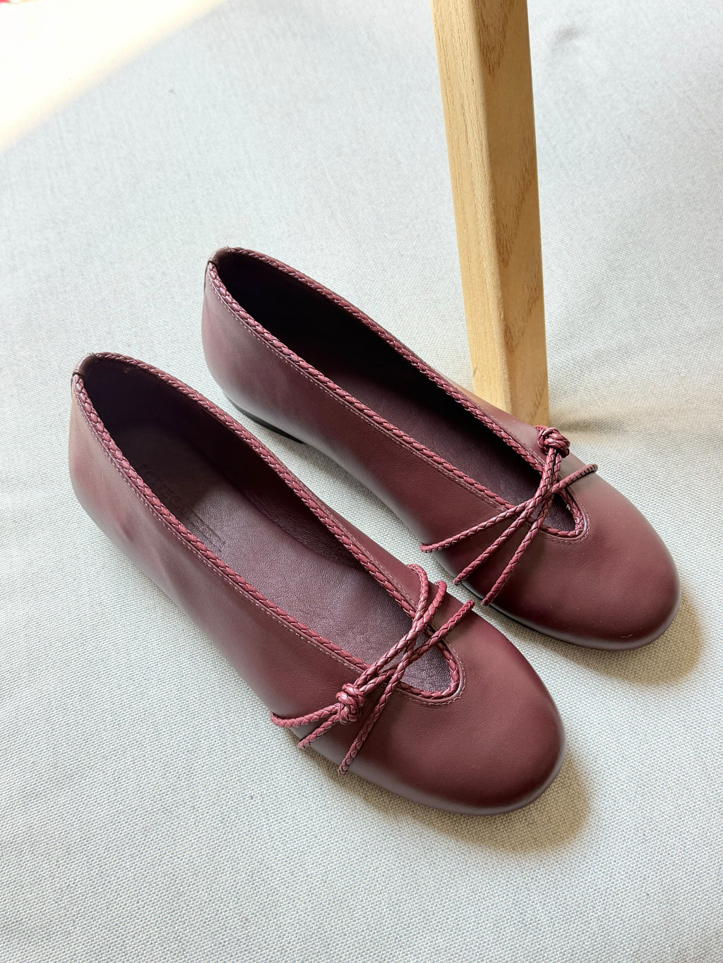 Bottega Veneta Rosa Ballerina Flats