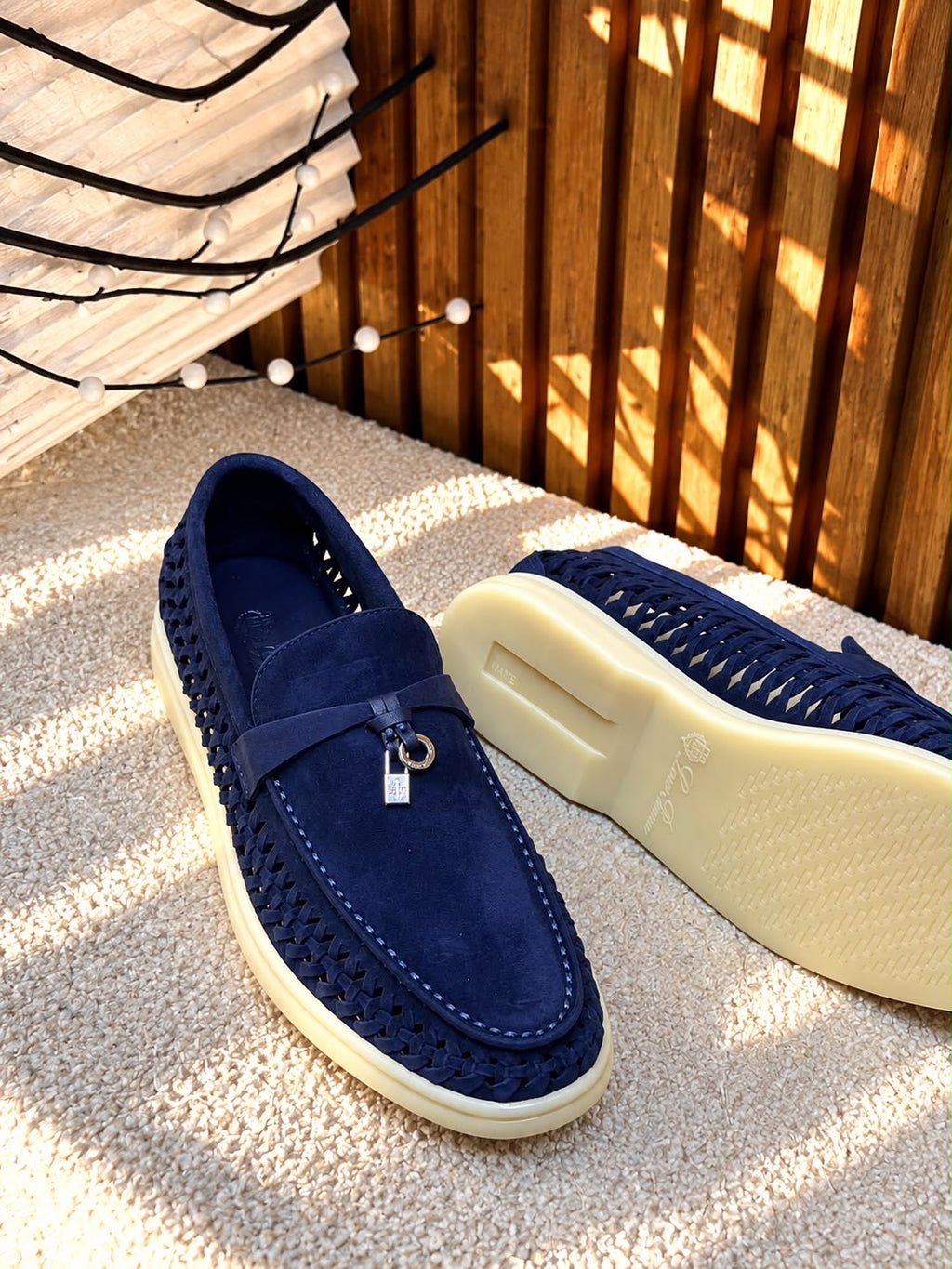 Summer Charms Walk Loafer – Braided Suede
