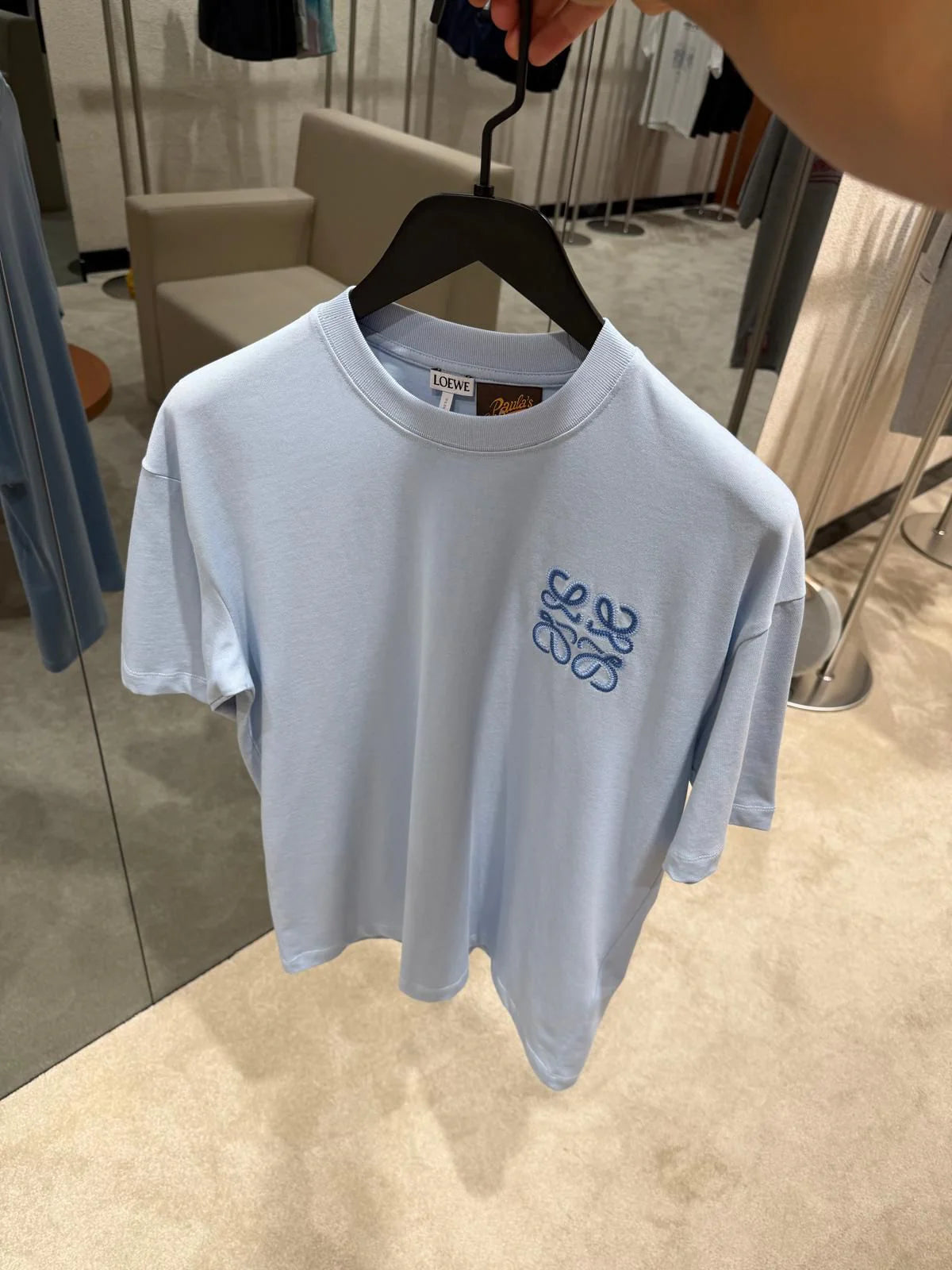 LOEWE x Paula's Ibiza anagram-embroidered T-shirt