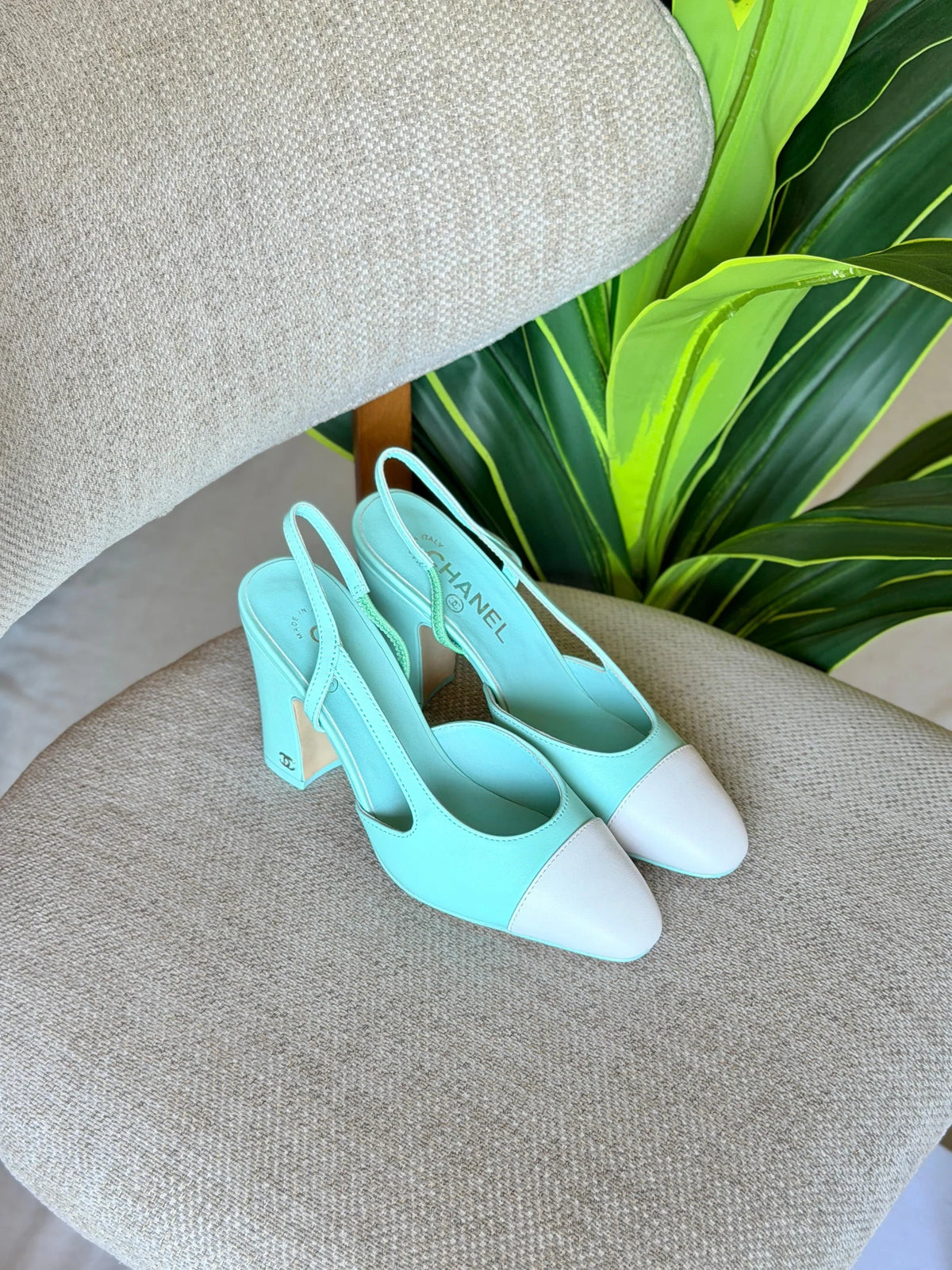 Chanel Flat Slingbacks