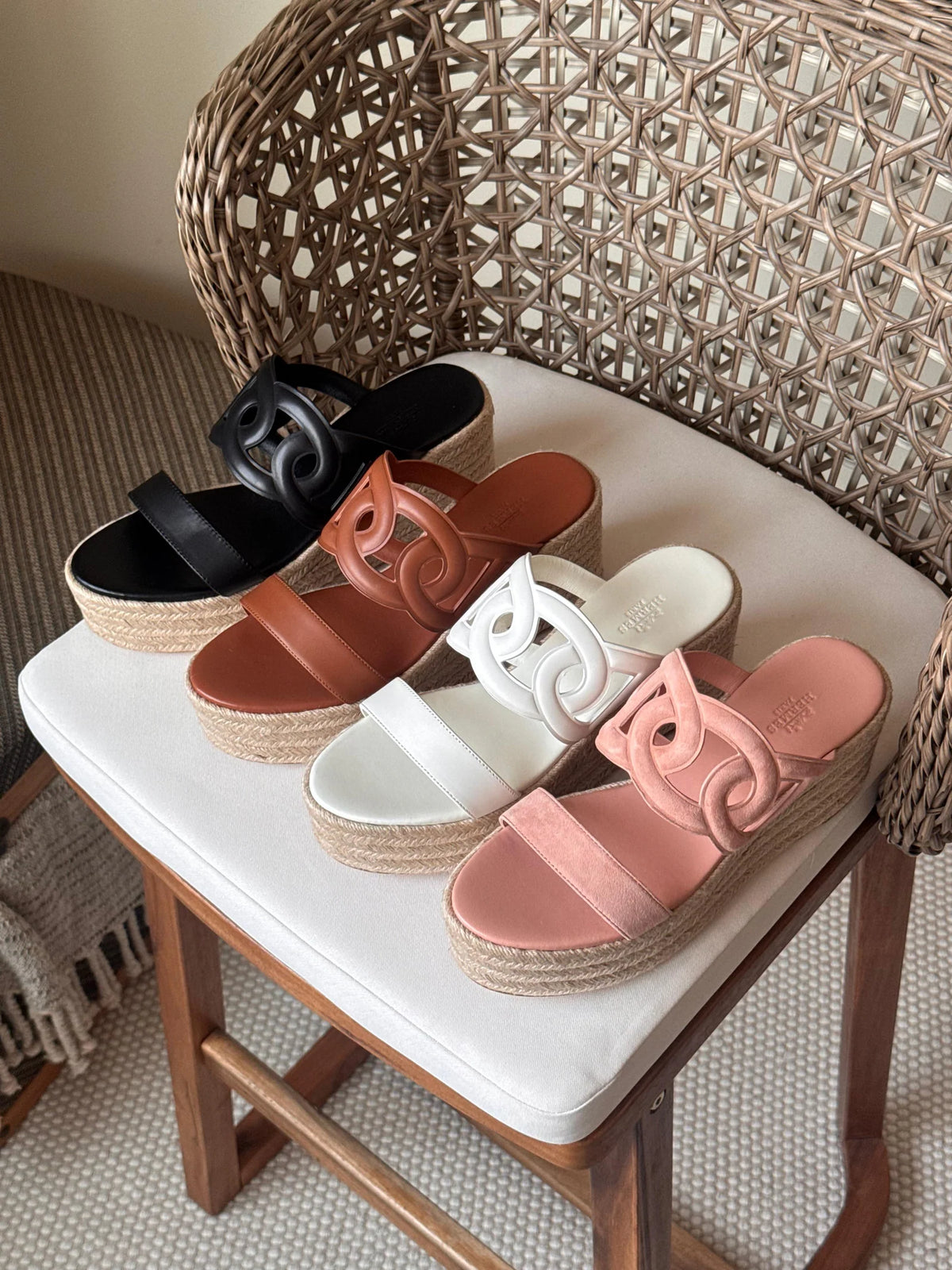 Hermes Ithea 30 Espadrille