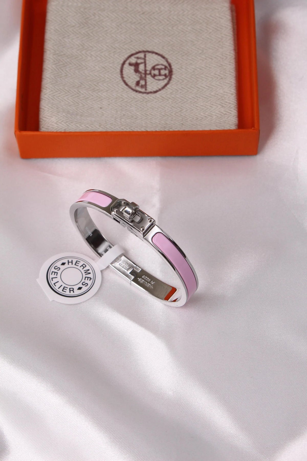 Hermes Brazalete Mini Clic Kelly (17cm)