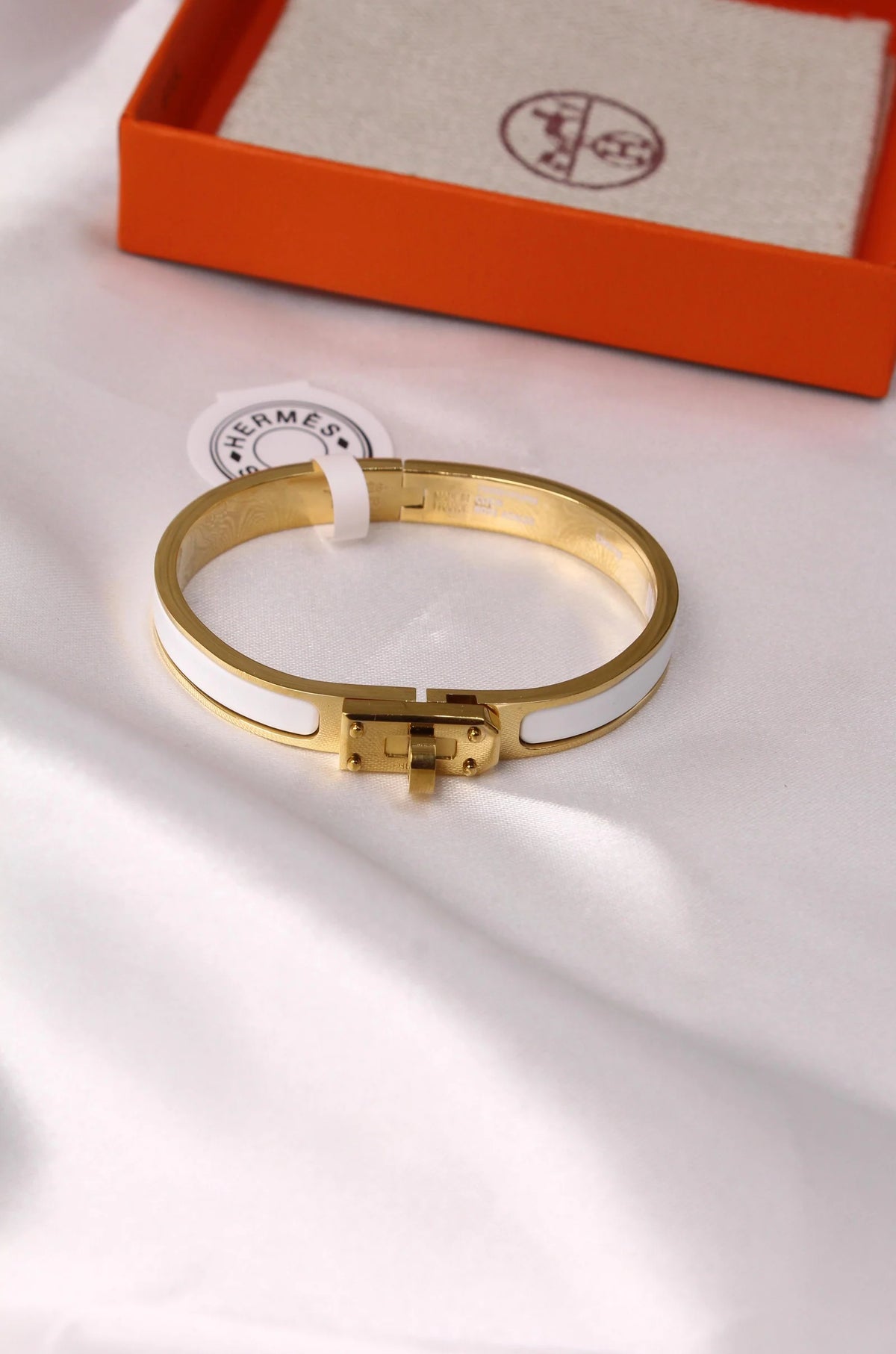 Hermes Brazalete Mini Clic Kelly (17cm)