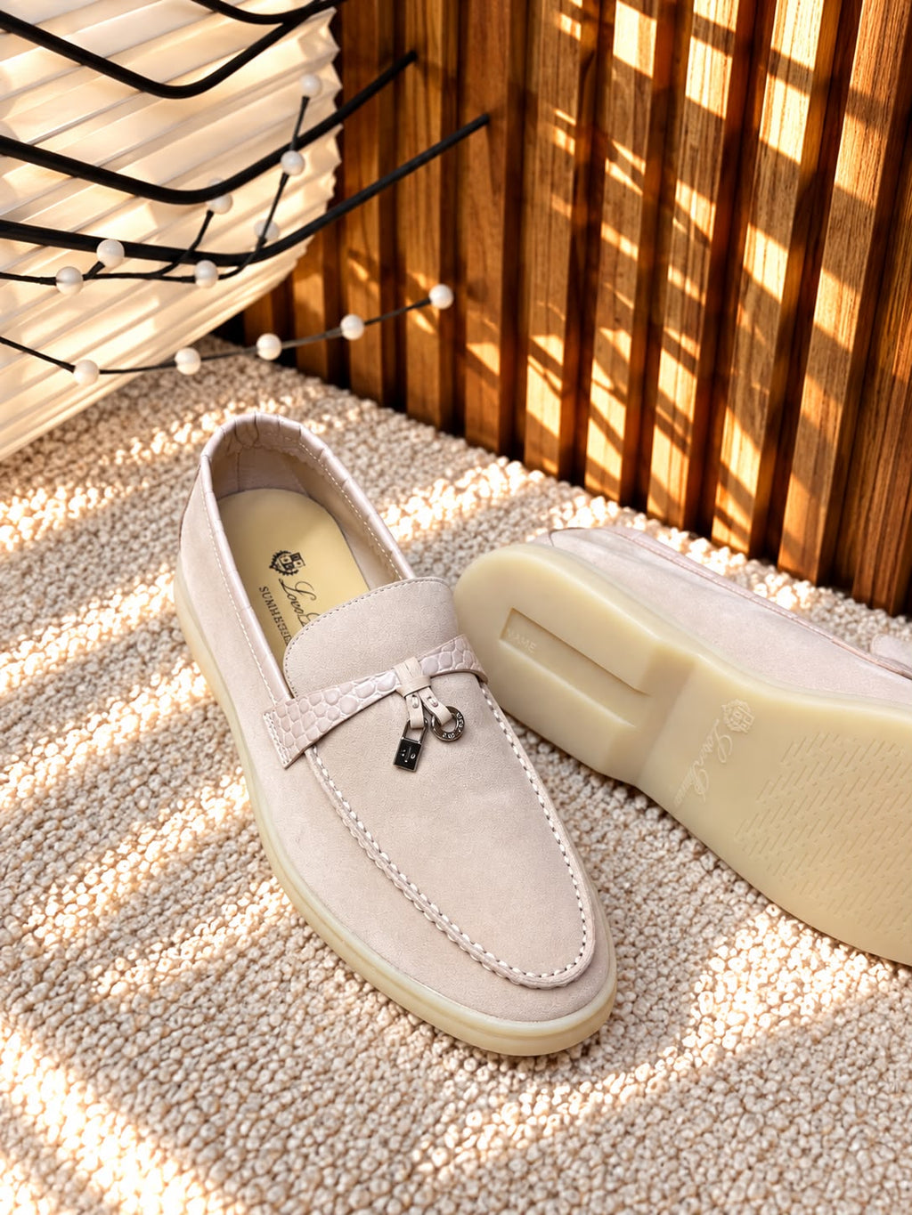 LORO PIANA Summer Charms Walk Loafers
