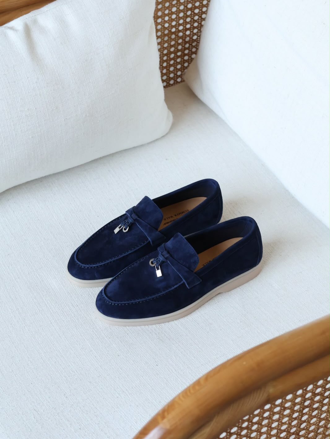 LORO PIANA Summer Charms Walk Loafers