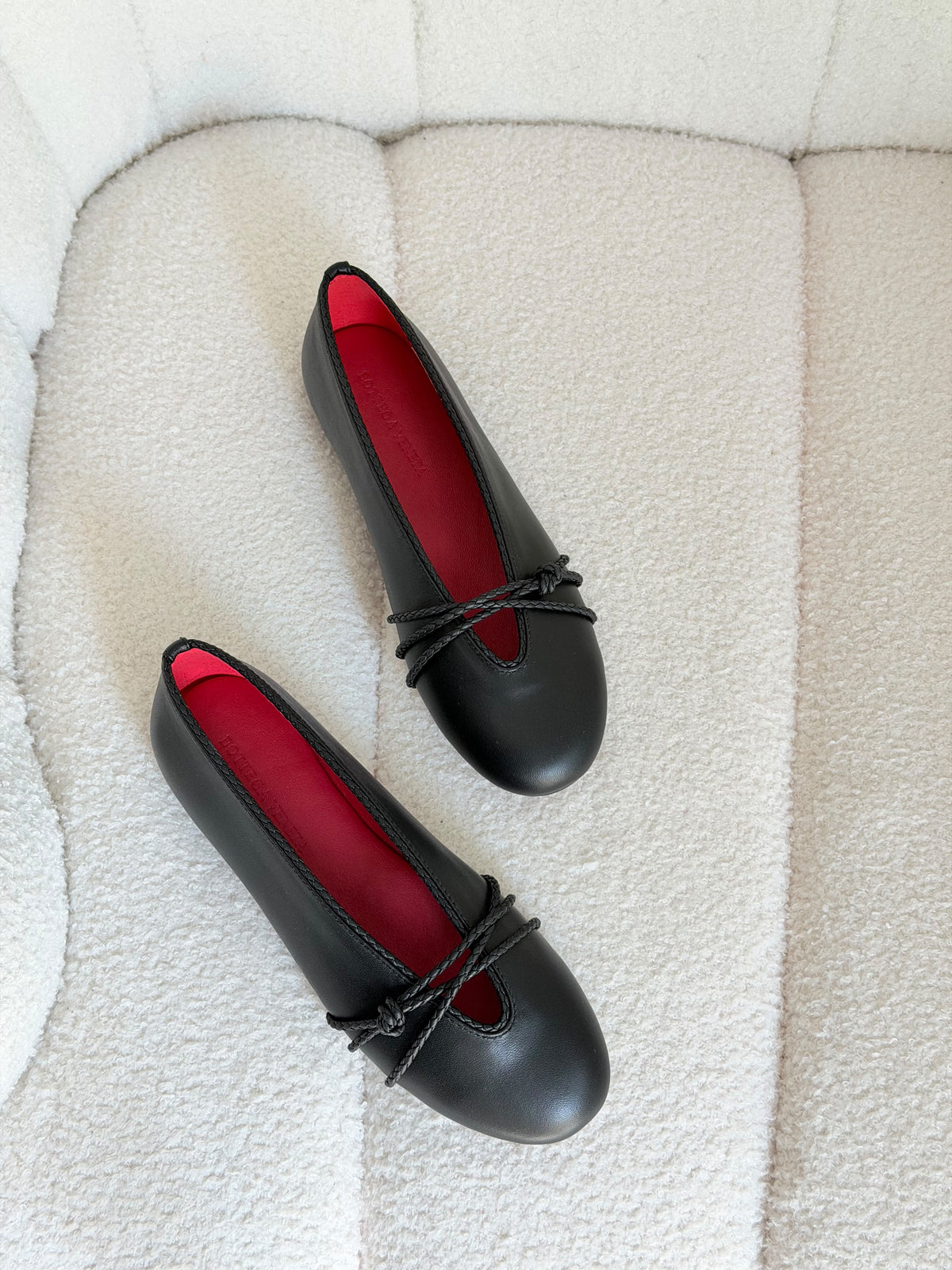 Bottega Veneta Rosa Ballerina Flats