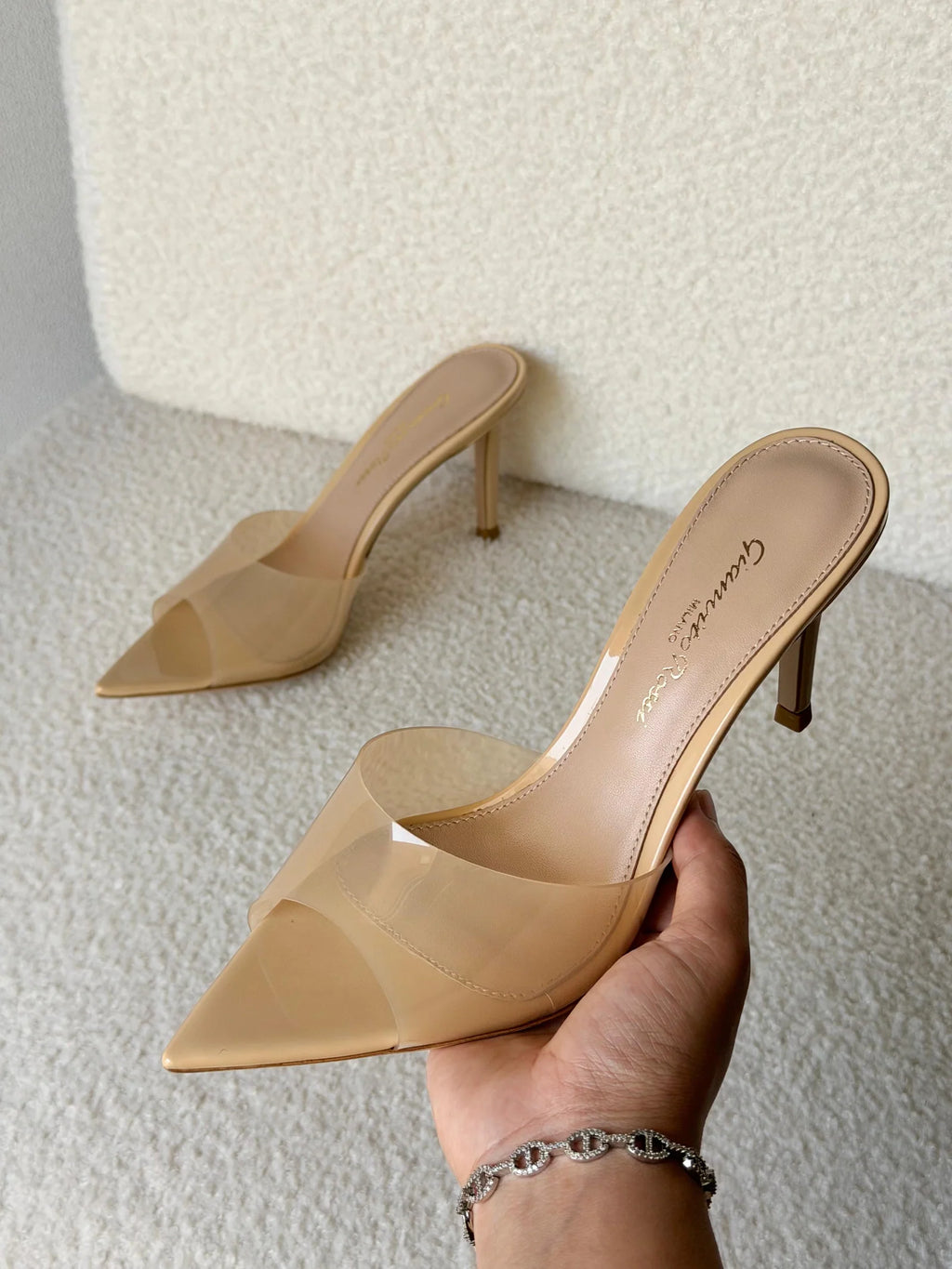 Gianvito Rossi Ellle 55 Mules
