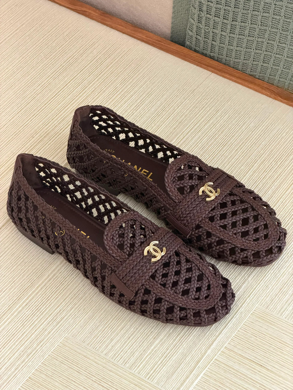 Chanel Moccasins in Lambskin