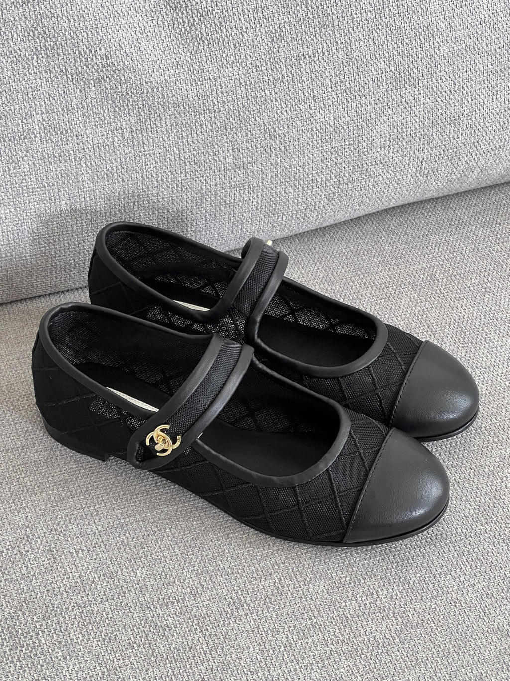 CHANEL Mary Jane Ballet Flats
