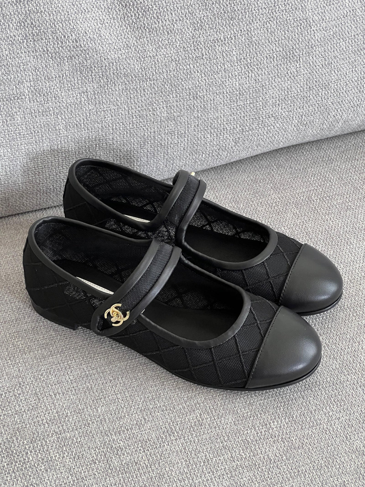 CHANEL Mary Jane Ballet Flats