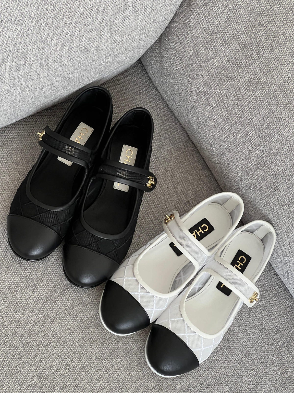 CHANEL Mary Jane Ballet Flats