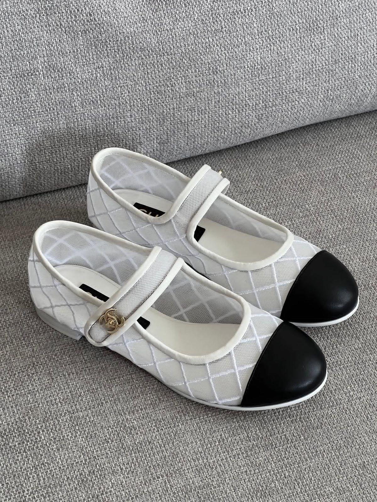 CHANEL Mary Jane Ballet Flats