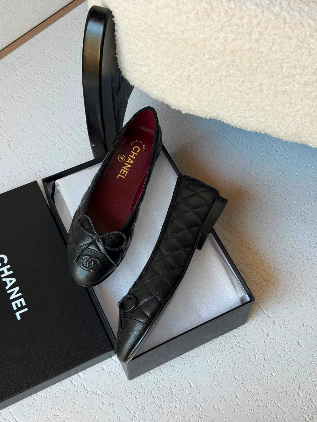 CHANEL Ballet Flats