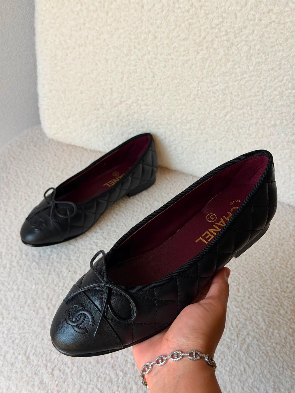 CHANEL Ballet Flats