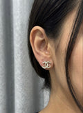 Chanel CC Logo Earrings