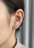 Chanel CC Logo Earrings