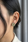 Chanel CC Logo Earrings