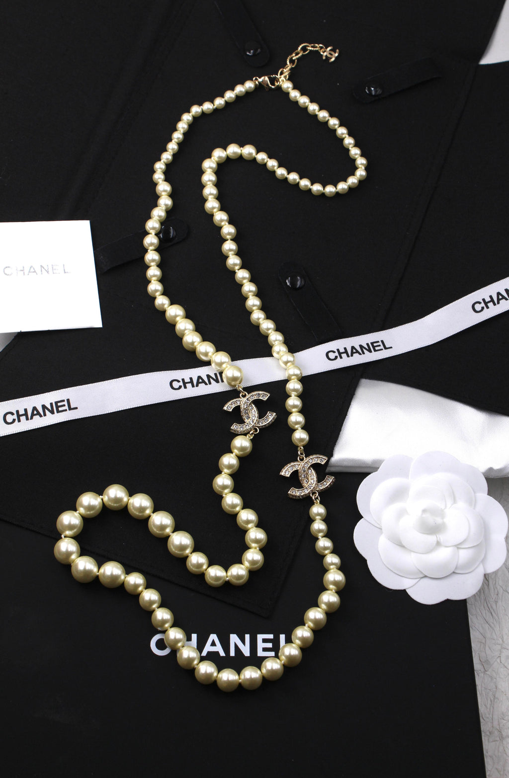 Chanel Necklace with CC Logo