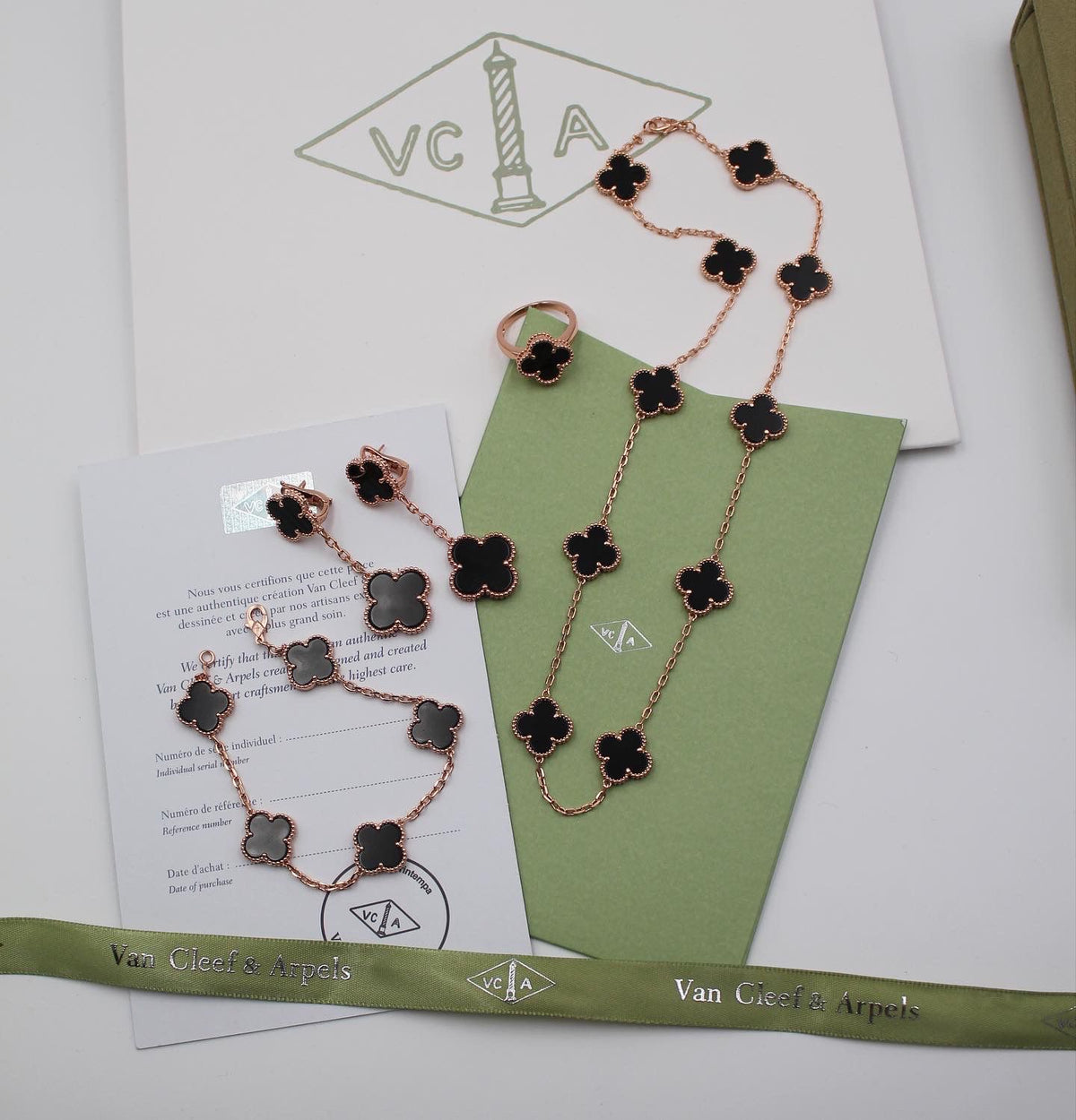 Van Cleef & Arpels Vintage Alhambra Set