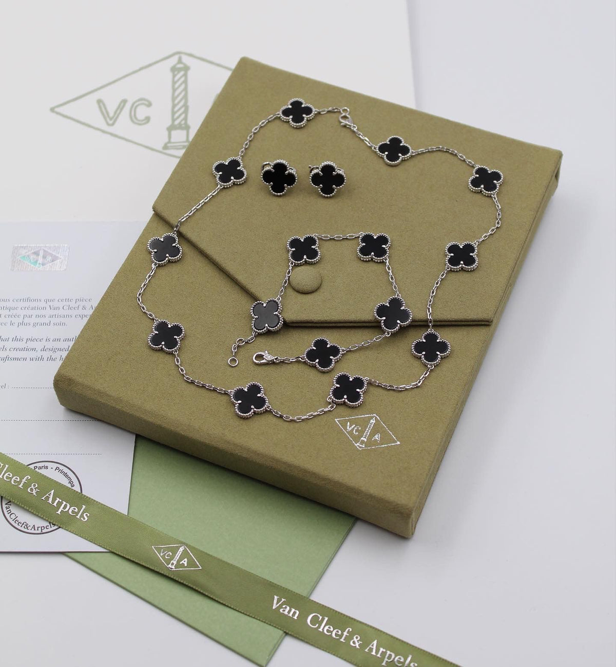 Van Cleef & Arpels Vintage Alhambra Set