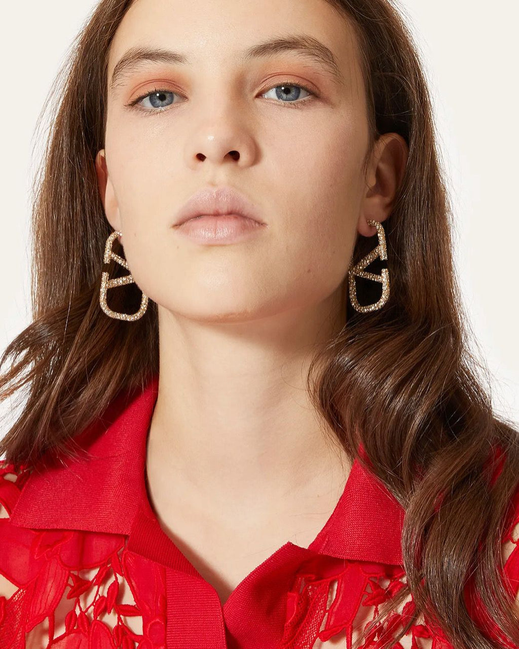 Valentino Garavani V Logo  Earrings