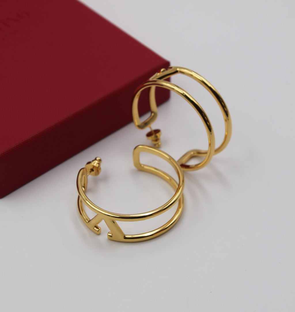 Valentino Garavani V Logo  Earrings