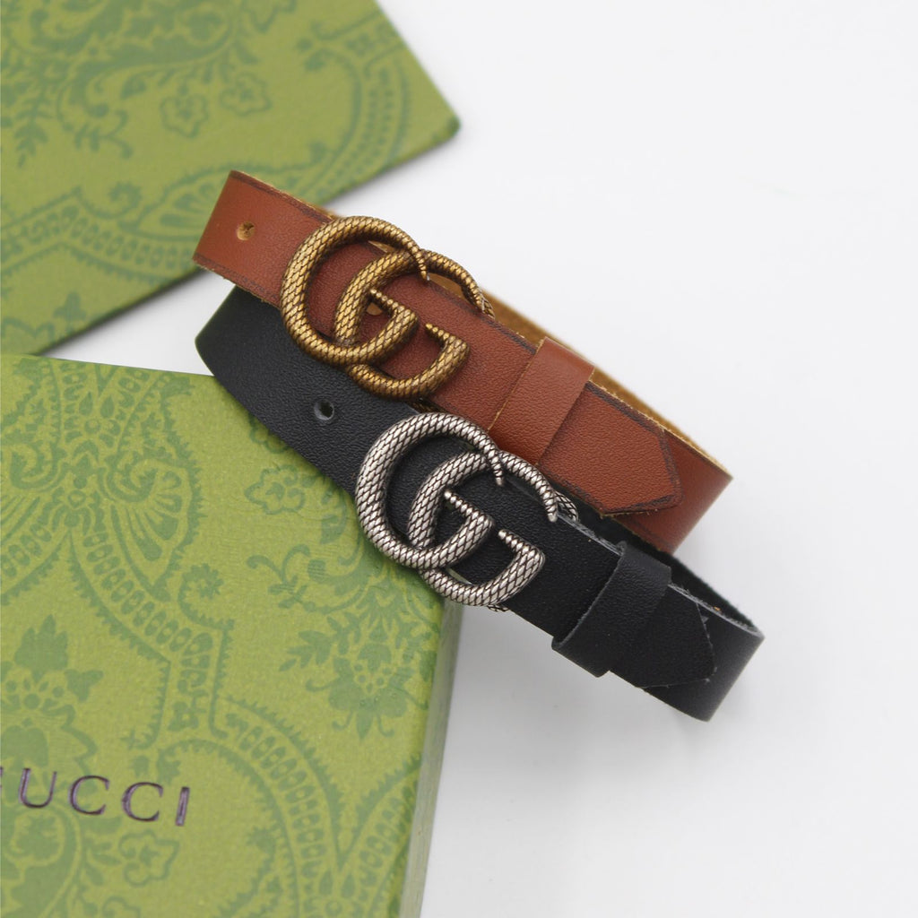 Gucci GG Marmont Leather Bracelet