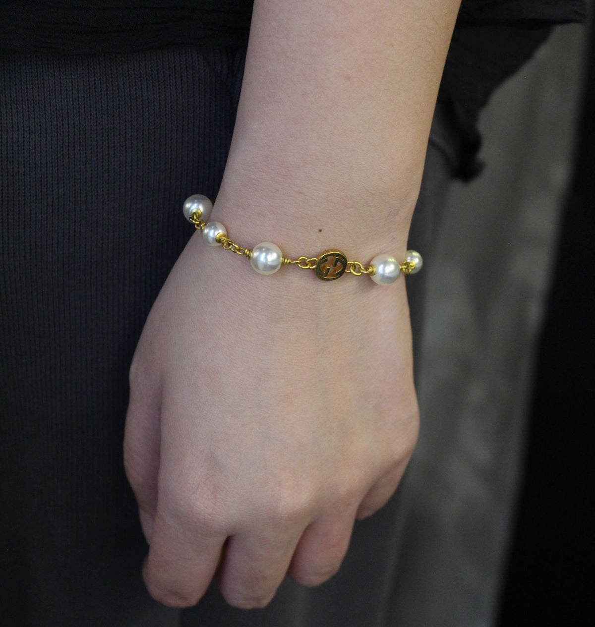 Gucci Interlocking G Pearl Jewelry Set