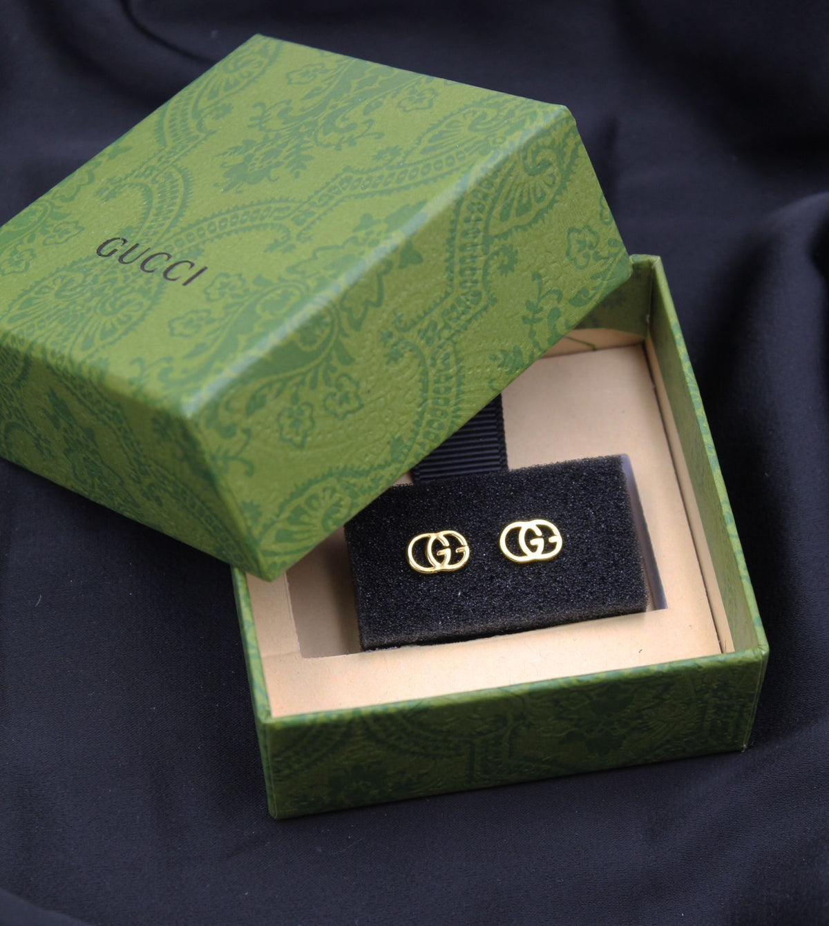 Gucci Interlocking G Stud Earrings