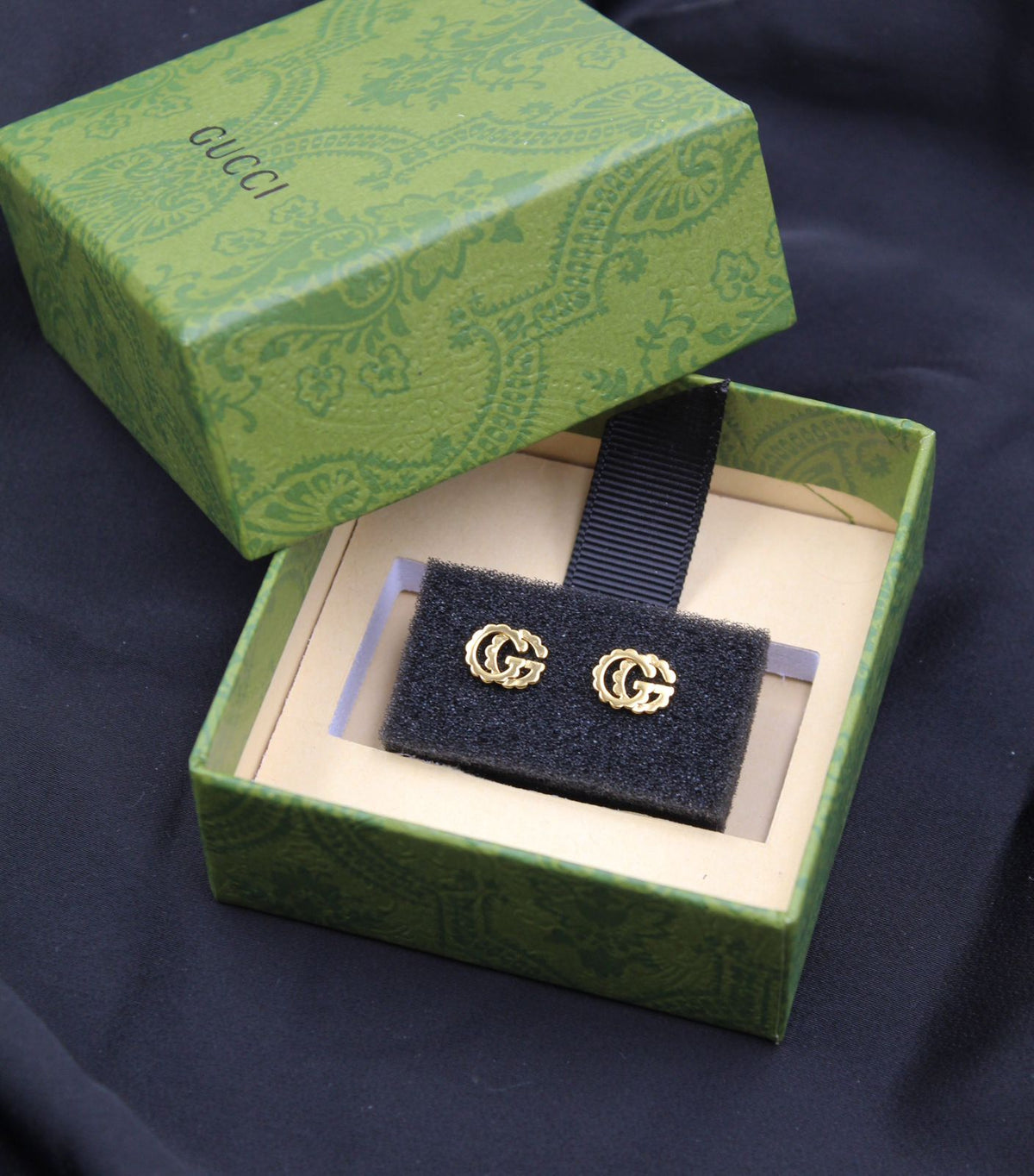 Gucci Interlocking G Stud Earrings
