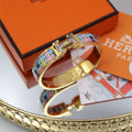 Hermès Printed Clic H Bracelet