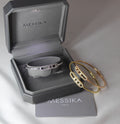 Messika Move Classic Pavé Bangle Bracelet Collection