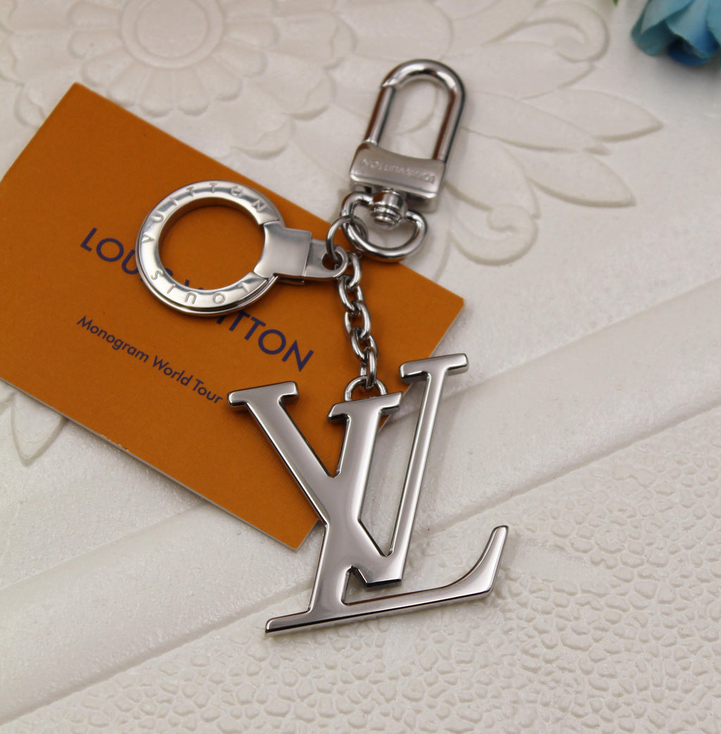 LV Initials Bag Charm and Key Holder