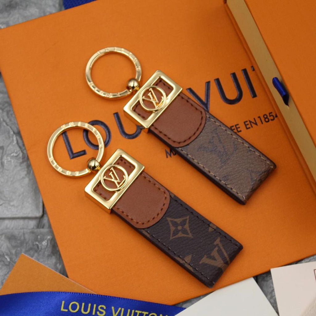 LV Initials Bag Charm and Key Holder