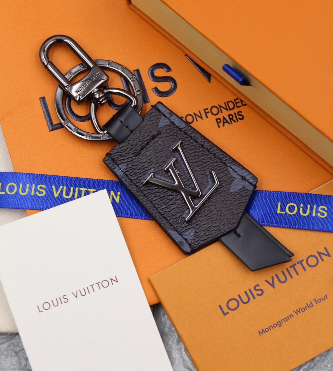 LV Initials Bag Charm and Key Holder