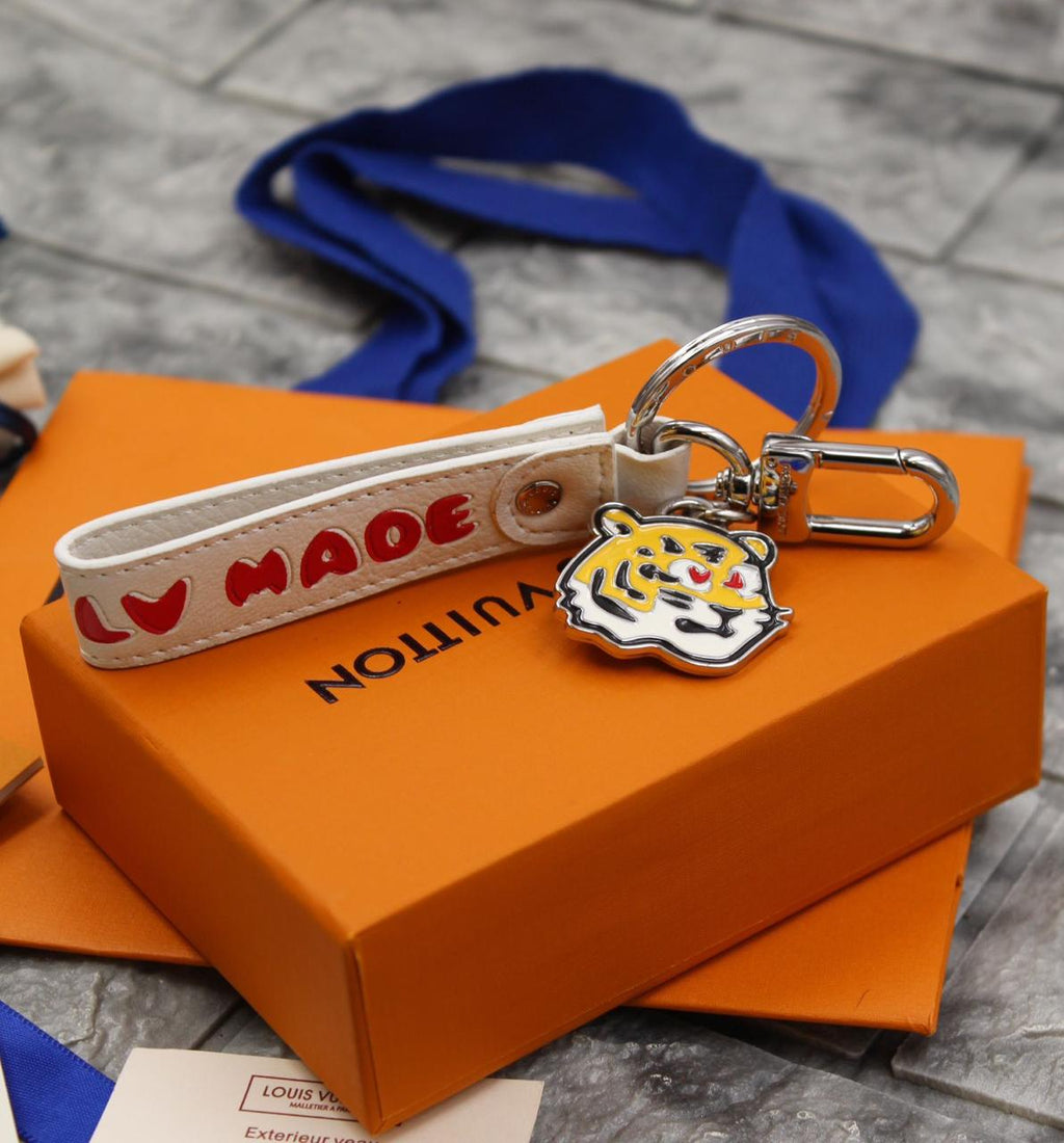 LV Initials Bag Charm and Key Holder