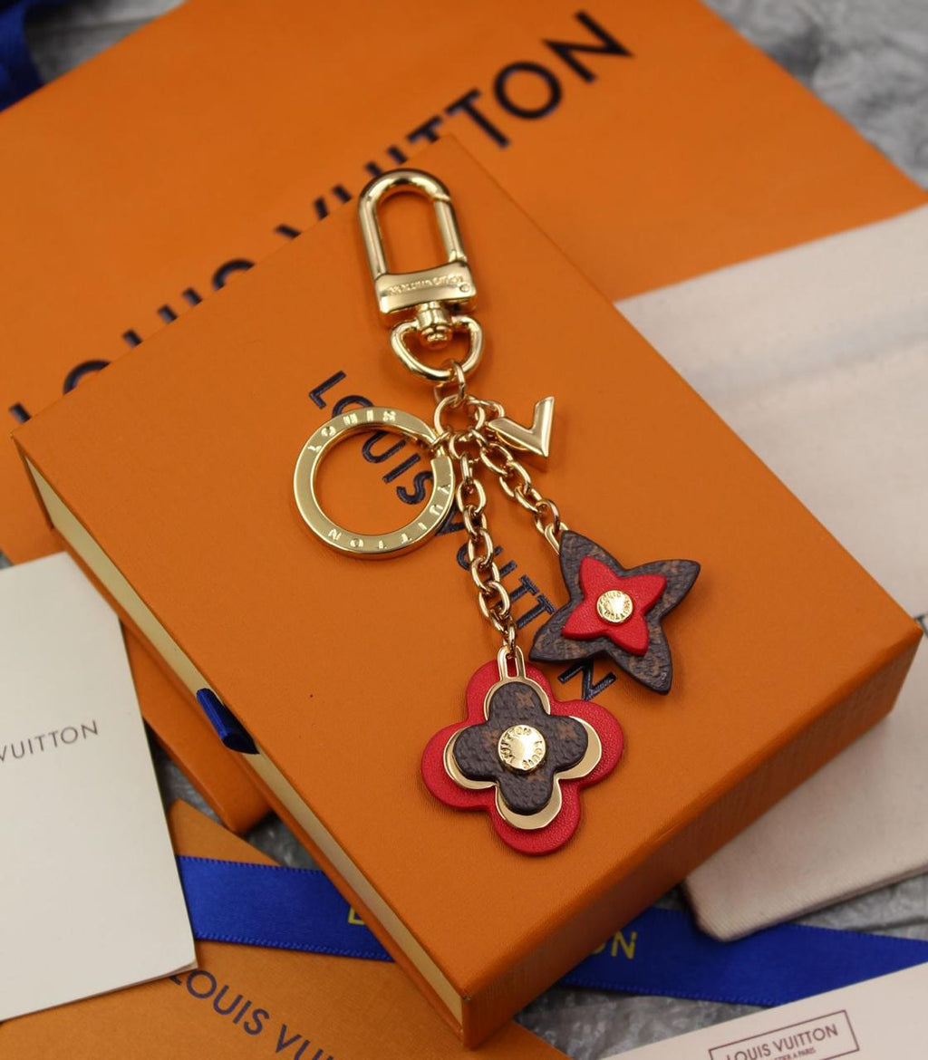 LV Initials Bag Charm and Key Holder