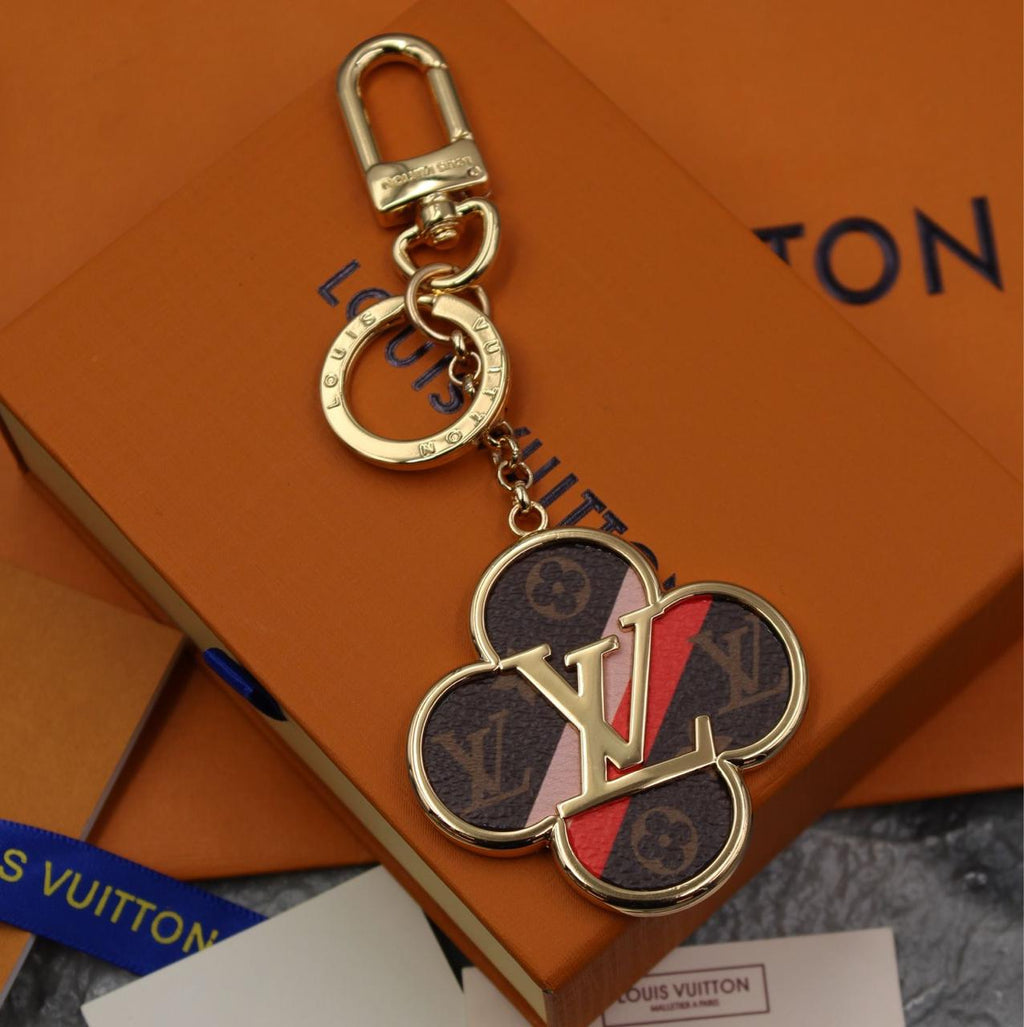 LV Initials Bag Charm and Key Holder