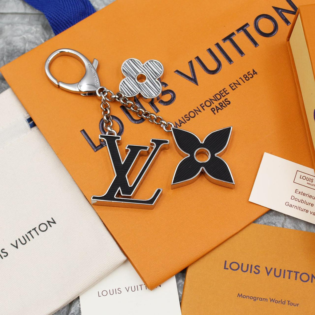 LV Initials Bag Charm and Key Holder
