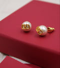 Valentino Garavani V Logo Earrings