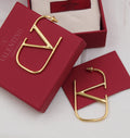 Valentino Garavani V Logo Earrings
