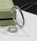 Van Cleef Signature Silver Ring and Bracelet Set