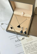 BVLGARI Divas' Dream-Tone Mother-of-Pearl Necklace and Earrings Set