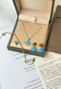 BVLGARI Divas' Dream-Tone Mother-of-Pearl Necklace and Earrings Set