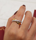 Cartier Trinity Pave Ring