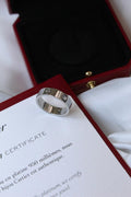 Cartier Flush Stone Screw Ring
